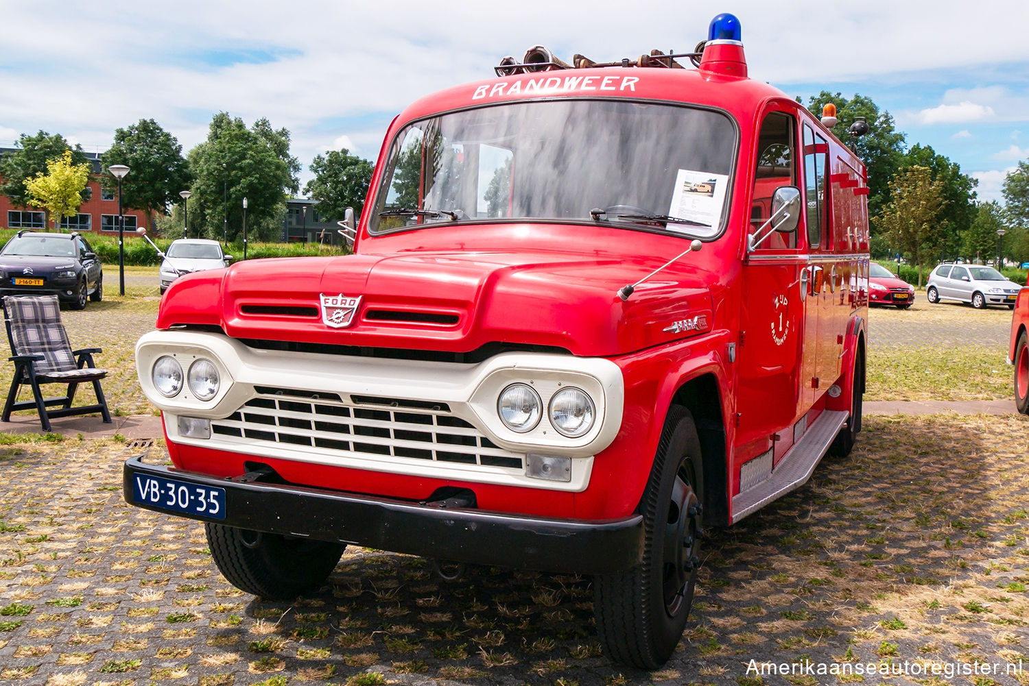 Vrachtwagens Ford F-600 uit 1960